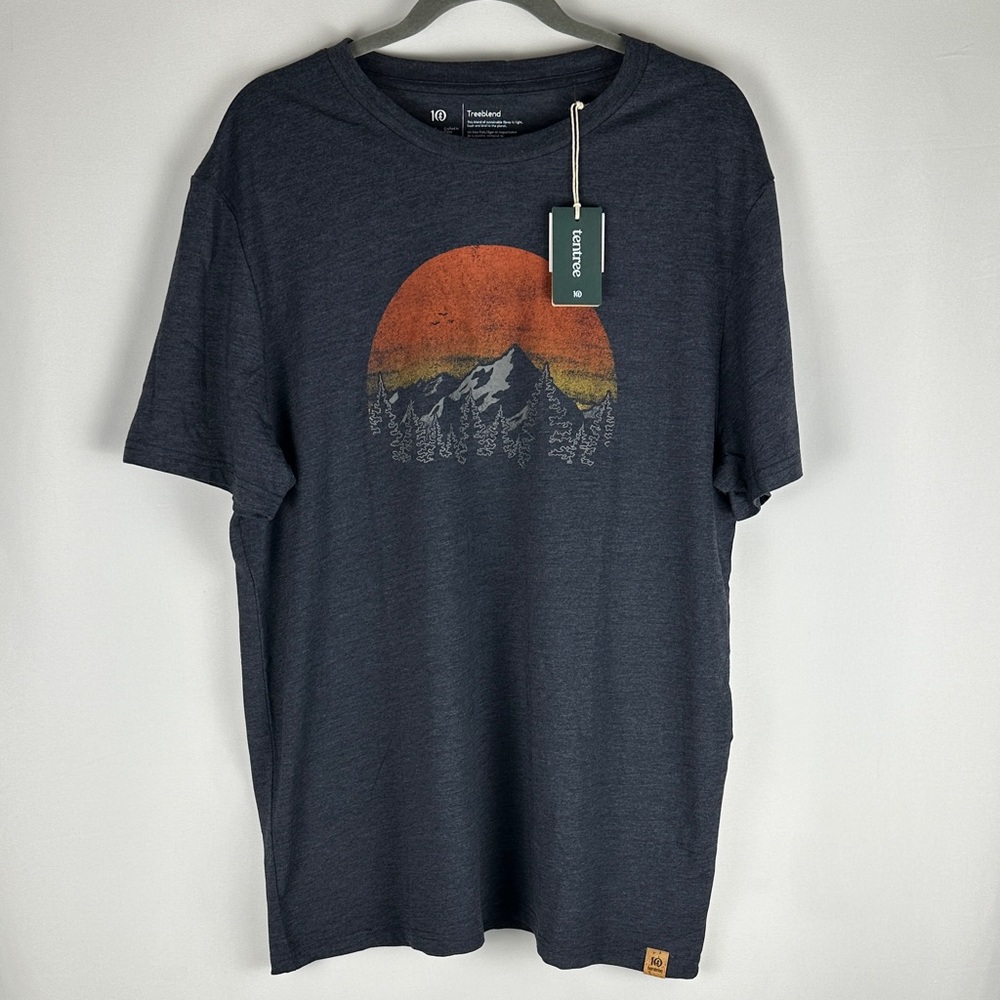 Tentree Vintage Sunset Crewneck T-Shirt Mens XL NWT